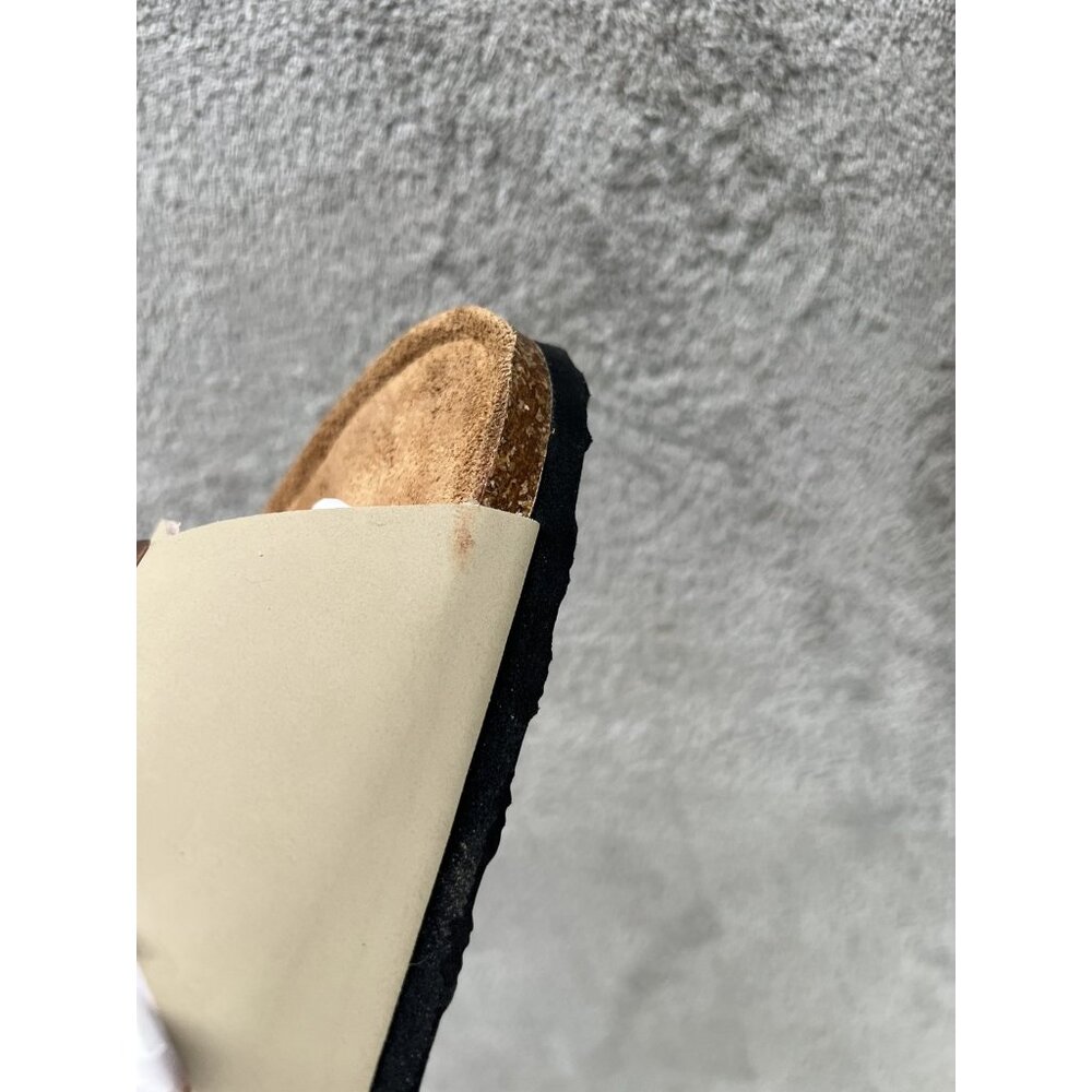 NEW Women’s SIZE 7 Project CLOUD Bahama Sandals-Anti-Slip-beige Leather Footbed - Picture 7 of 8
